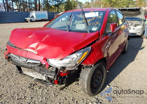 2013 Hyundai Accent Gls из США, поврежденный, VIN KMHCT4AE6DU406512